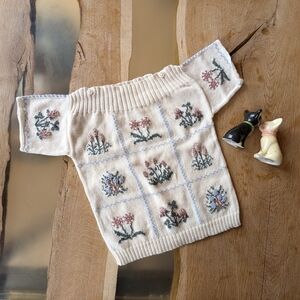 Botanical Iver And Isla Cotton Summer Sweater 4Y